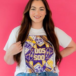 Queen of Sparkles Card Tee